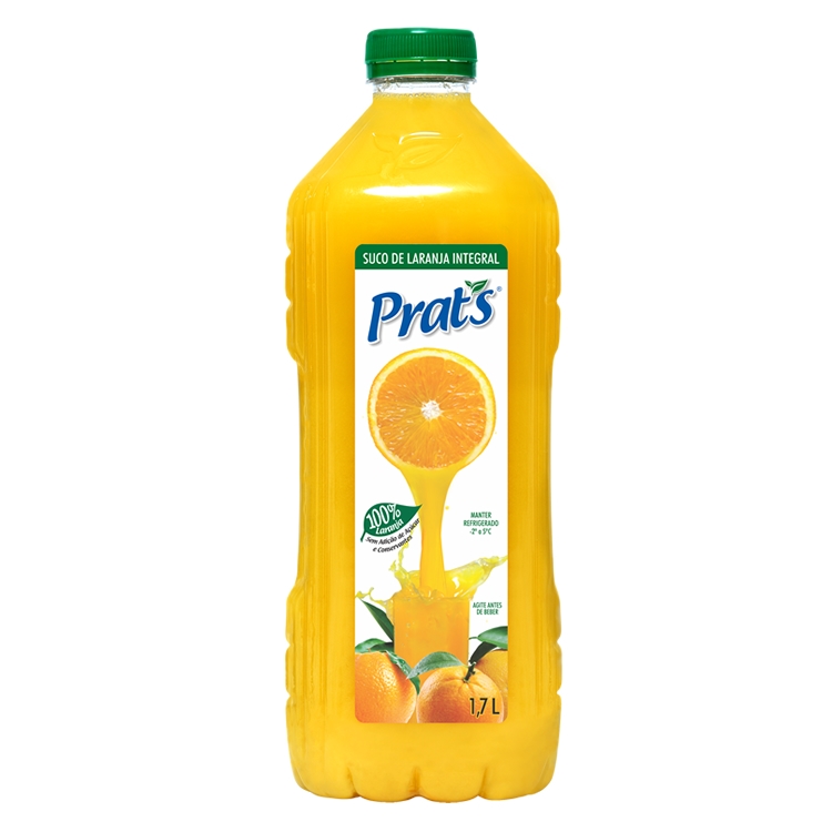 Laranja - 1,7 litros – fardo com 06 unidades