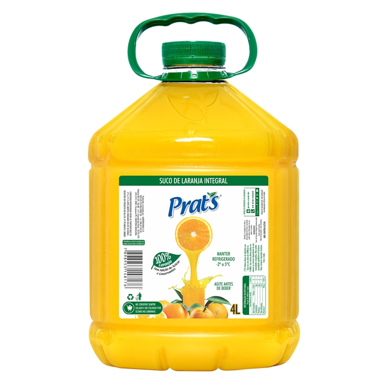 Laranja - 4 litros – galão/unitário